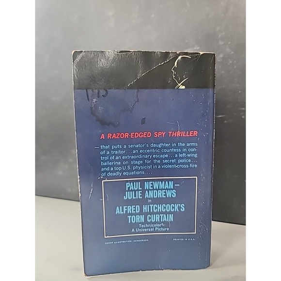 Torn Curtain Paperback Book - Picture 9 of 10